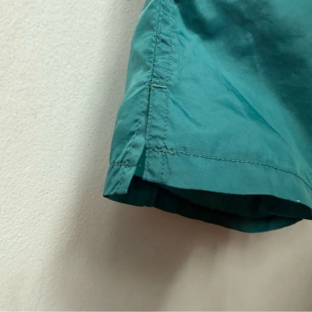 90s Vintage Teal Swim Shorts